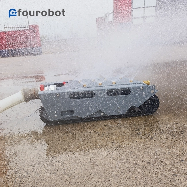 Smallest EV Fire Robot